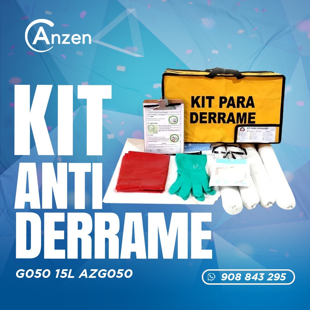 kit antiderrame G050 15L AZG050