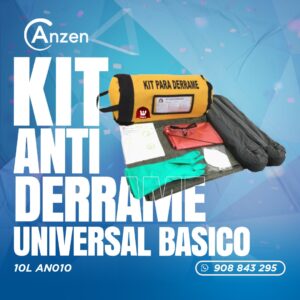 Kit antiderrame universal básico 10L AN0010